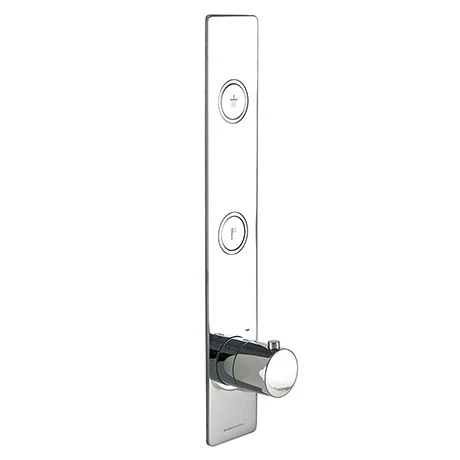 BagnoDesign Toko Chrome Round Vertical 2 Outlet Thermostatic Shower Valve 3 BagnoDesign Toko Chrome Round Vertical 2 Outlet Thermostatic Shower Valve