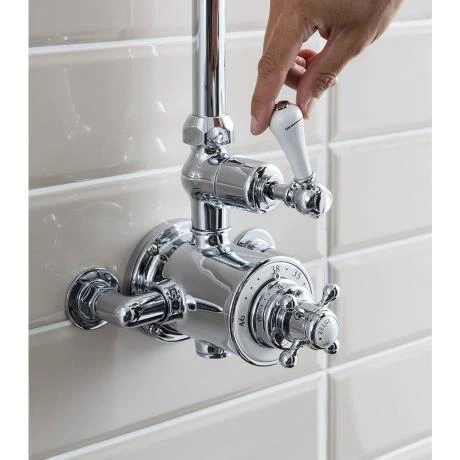 Crosswater - Belgravia Thermostatic Shower Valve with Fixed Head 5 Crosswater - Belgravia Thermostatic Shower Valve with Fixed Head - Image 3