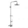 Burlington Stour Thermostatic Exposed Single Outlet Shower Valve & Rigid Riser with Fixed Shower Head 2 Burlington Stour Thermostatic Exposed Single Outlet Shower Valve & Rigid Riser with Fixed Shower Head -ShowerLux Shop BF2S V16 P