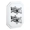 Crosswater Belgravia Chrome Crossbox 1 Outlet Trim Set -ShowerLux Shop BLCB1000LBPC P