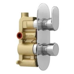 Bosa Twin Concealed Thermostatic Valve + 400mm Rainfall Shower Head 13 Bosa Twin Concealed Thermostatic Valve + 400mm Rainfall Shower Head -ShowerLux Shop BOSPK2 d4n 460