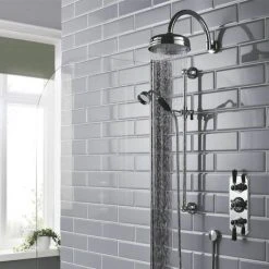 Hudson Reed Topaz Black Triple Concealed Thermostatic Shower Valve - BTSVT003 9 Hudson Reed Topaz Black Triple Concealed Thermostatic Shower Valve - BTSVT003 -ShowerLux Shop BTSVT003 d2 460