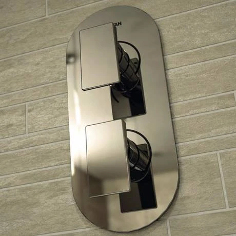 Bristan - Sail Thermostatic Recessed Dual Control Shower Valve with Integral Diverter - SAI-SHCDIV-C 4 Bristan - Sail Thermostatic Recessed Dual Control Shower Valve with Integral Diverter - SAI-SHCDIV-C - Image 2