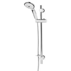 Bristan Cascade Shower Kit with Single Function Large Handset Chrome - CAS-KIT02-C