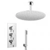Cruze Shower Package (inc. 400mm Ceiling Mounted Head + Wall Mounted Handset) -ShowerLux Shop CCSP01 p