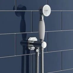 Chatsworth 1928 Traditional Push-Button Shower Valve Pack with Handset + Rainfall Shower Head 10 Chatsworth 1928 Traditional Push-Button Shower Valve Pack with Handset + Rainfall Shower Head -ShowerLux Shop CHT PB PK2 d2 460