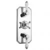 Chatsworth 1928 Traditional Triple Concealed Thermostatic Shower Valve 1 Chatsworth 1928 Traditional Triple Concealed Thermostatic Shower Valve -ShowerLux Shop CHTSV63 p