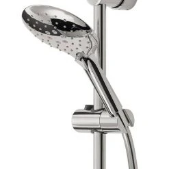 Bristan Claret Thermostatic Exposed Bar Shower with Rigid Riser - CLR-SHXDIVFF-C -ShowerLux Shop CLR SHXDIVFF C detail4n 460