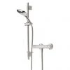 Bristan Claret Thermostatic Exposed Bar Shower with Adjustable Riser Kit and Fast Fit Connections - CLR-SHXMTFF-C -ShowerLux Shop CLR SHXMTFF C P
