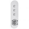 Hudson Reed Topaz Traditional Three Outlet Push-Button Shower Valve - CPB5312 -ShowerLux Shop CPB5312 p