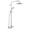 Bristan Carre Exposed Fixed Head Bar Shower with Diverter + Kit 2 Bristan Carre Exposed Fixed Head Bar Shower with Diverter + Kit -ShowerLux Shop CR SHXDIVFF C p