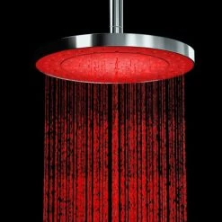 Cruze Modern LED Thermostatic Shower - Chrome 12 Cruze Modern LED Thermostatic Shower - Chrome -ShowerLux Shop CRU002LED nd1 460