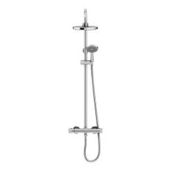 Cruze Modern Thermostatic Shower - Chrome 10 Cruze Modern Thermostatic Shower - Chrome -ShowerLux Shop CRU002 d4 460