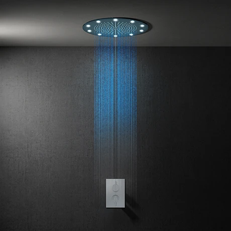 Cruze 400mm LED Round Shower Package with Concealed Valve 3 Cruze 400mm LED Round Shower Package with Concealed Valve