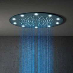 Cruze 400mm LED Round Shower Package with Concealed Valve + Handset 11 Cruze 400mm LED Round Shower Package with Concealed Valve + Handset -ShowerLux Shop CRZ400PK2 d3 460