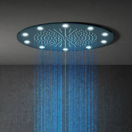 Cruze 400mm LED Round Shower Package with Concealed Valve + Handset 6 Cruze 400mm LED Round Shower Package with Concealed Valve + Handset - Image 4