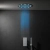 Cruze 400mm LED Round Shower Package with Concealed Valve + Handset 2 Cruze 400mm LED Round Shower Package with Concealed Valve + Handset -ShowerLux Shop CRZ400PK2 p