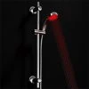 Cruze Round Slider Rail Kit + LED Shower Handset -ShowerLux Shop CRZLEDSRK np