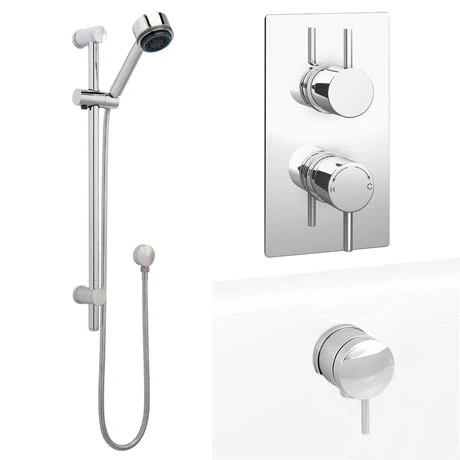 Cruze Shower Package inc. Valve, Slider + Overflow Filler 3 Cruze Shower Package inc. Valve, Slider + Overflow Filler