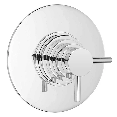 Cruze Modern Round Concealed Dual Thermostatic Shower Valve 3 Cruze Modern Round Concealed Dual Thermostatic Shower Valve