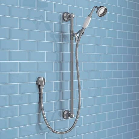 Chatsworth 1928 Traditional Shower Package with Concealed Valve + Slide Rail Kit 6 Chatsworth 1928 Traditional Shower Package with Concealed Valve + Slide Rail Kit - Image 4