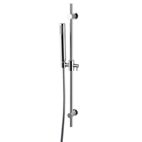 Cruze Round Shower Valve inc. Slide Rail Kit with Pencil Handset - Chrome 6 Cruze Round Shower Valve inc. Slide Rail Kit with Pencil Handset - Chrome - Image 4