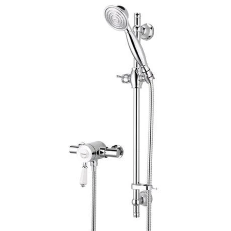 Bristan Colonial2 Thermostatic Surface Mounted Shower Valve + Adjustable Riser 3 Bristan Colonial2 Thermostatic Surface Mounted Shower Valve + Adjustable Riser