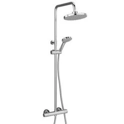 Cruze Modern LED Thermostatic Shower - Chrome 11 Cruze Modern LED Thermostatic Shower - Chrome -ShowerLux Shop Cruze Modern LED Thermostatic Shower Chrome d3 460