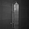 Cruze Modern Thermostatic Shower - Chrome -ShowerLux Shop Cruze Modern Thermostatic Shower Chrome p