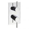 Crosswater - Design Thermostatic Shower Valve with 2 Way Diverter - DE1500RC -ShowerLux Shop DE1000RC P