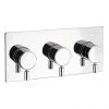Crosswater - Design Thermostatic Shower Valve with 3 Way Diverter - DE3001RC -ShowerLux Shop DE2001RC P