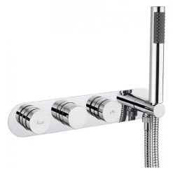 Crosswater - Dial Central 2 Control Bath Valve with Single Mode Handset