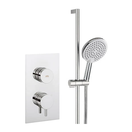 Crosswater Dial Kai Lever 1 Control Shower Valve with Pier Shower Kit 3 Crosswater Dial Kai Lever 1 Control Shower Valve with Pier Shower Kit