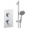 Crosswater - Dial Kai Lever 1 Control Shower Valve with 3 Mode Shower Kit -ShowerLux Shop DIAL KAI 9 P