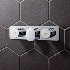 Crosswater - Dial Pier 2 Control Shower Valve - Landscape 7 Crosswater - Dial Pier 2 Control Shower Valve - Landscape -ShowerLux Shop DIAL PIER 4 D1 460