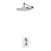 Aqualisa Dream Round Thermostatic Mixer Shower with Wall Fixed Head - DRMDCV1.FW.RND -ShowerLux Shop DRMDCV1.FW .RND P