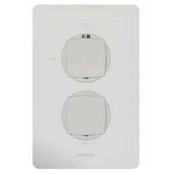 Aqualisa Dream Square Thermostatic Mixer Shower with Wall Fixed Head - DRMDCV1.FW.SQR -ShowerLux Shop DRMDCV1.FW .SQR D2 460