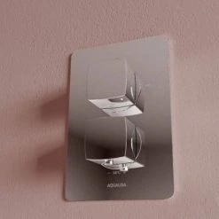 Aqualisa Dream Square Thermostatic Mixer Shower with Wall Fixed Head - DRMDCV1.FW.SQR -ShowerLux Shop DRMDCV1.FW .SQR D4 460