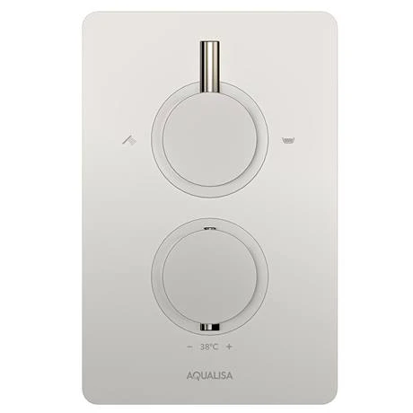 Aqualisa Dream Square Thermostatic Mixer Shower with Hand Shower and Wall Fixed Head - DRMDCV2.HSFW.SQR 8 Aqualisa Dream Square Thermostatic Mixer Shower with Hand Shower and Wall Fixed Head - DRMDCV2.HSFW.SQR - Image 6