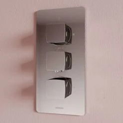 Aqualisa Dream Square Thermostatic Mixer Shower with Adjustable Head, Wall Fixed Head and Bath Fill - DRMDCV3.ADFWBTX.SQR -ShowerLux Shop DRMDCV3.ADFWBTX.SQR D4 460