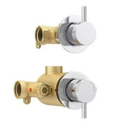 Cruze Concealed Individual Stop Tap + Thermostatic Control Shower Valve -ShowerLux Shop EG AZ 36AR d4 460