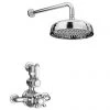 Trafalgar Twin Exposed Thermostatic Shower Pack (inc. Valve, Elbow + Fixed Shower Head) 1 Trafalgar Twin Exposed Thermostatic Shower Pack (inc. Valve, Elbow + Fixed Shower Head) -ShowerLux Shop EG LY 24 PK1 p