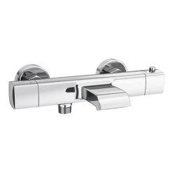 Montreal Wall Mounted Thermostatic Bath Shower Valve (Bottom Outlet)