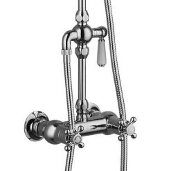 Chatsworth Thermostatic Shower with Diverter, Rigid Riser & Fixed Head -ShowerLux Shop EG TCK 10 d3 460