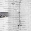 Chatsworth Thermostatic Shower with Diverter, Rigid Riser & Fixed Head 2 Chatsworth Thermostatic Shower with Diverter, Rigid Riser & Fixed Head -ShowerLux Shop EG TCK 10 n p