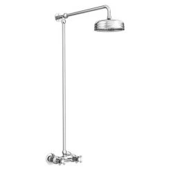 Chatsworth Thermostatic Shower Bar Valve with Rigid Riser & Fixed Head -ShowerLux Shop EG TCK 11 detail1 460