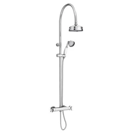 Chatsworth Traditional Thermostatic Shower - Chrome 4 Chatsworth Traditional Thermostatic Shower - Chrome - Image 2
