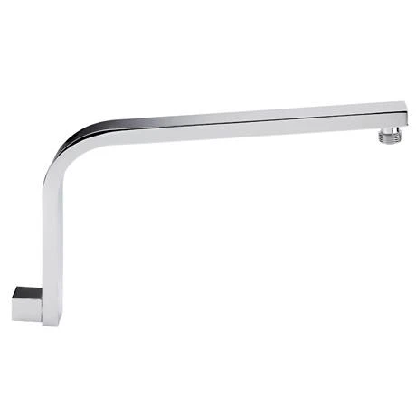 Milan Square Push-Button Concealed Shower Valve with 300x300mm Shower Head + Curved Arm 6 Milan Square Push-Button Concealed Shower Valve with 300x300mm Shower Head + Curved Arm - Image 4