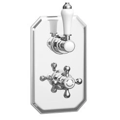Trafalgar Traditional Twin Concealed Thermostatic Shower Valve