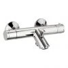 Crosswater - Kai Thermostatic Bath Shower Mixer - EV1211EC -ShowerLux Shop EV1211EC P
